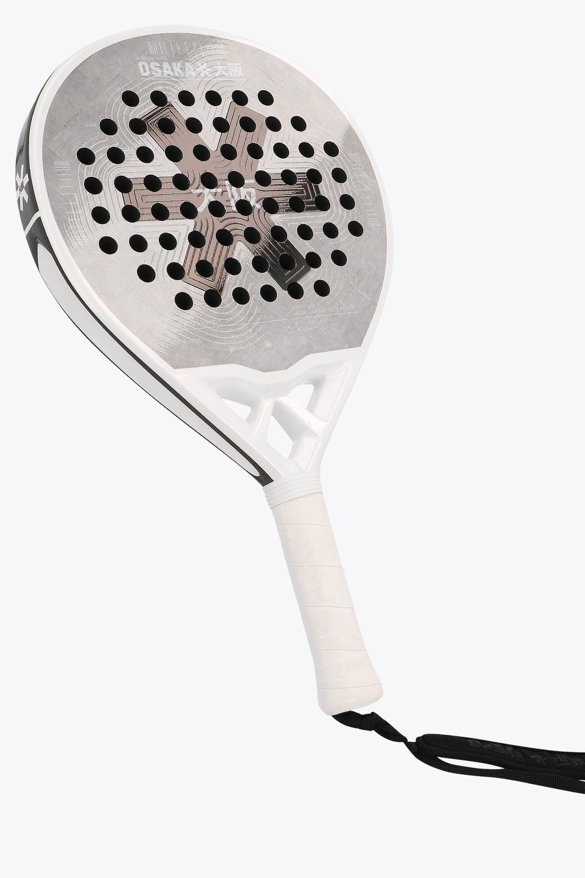 Japanese Padel Rackets Osaka Padel Racket - Pro Tour LTD - Control | Dark Subtle Holographic ...